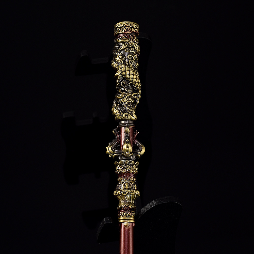 Solid Pattern 35CM Full Metal Ruyi Jingu Bang Model Ideal for Anniversary Celebration