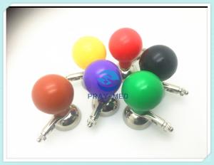 Quality Rubber Ball Reusable ECG Electrodes / Limb Clamp Ecg Electrodes CE Standard wholesale