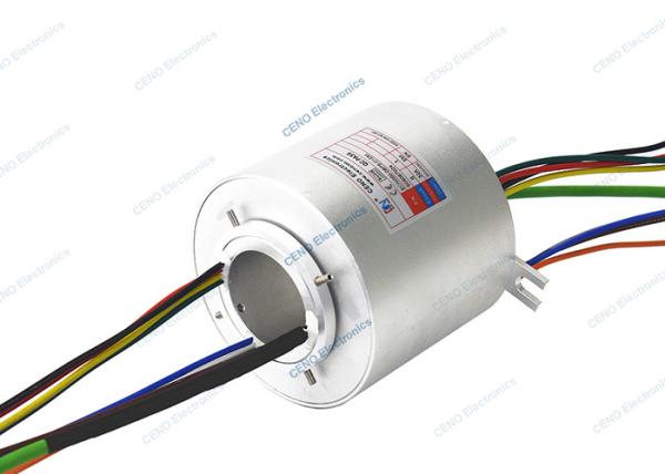 OEM / ODM Megabit Ethernet Slip Ring Through Hole 50mm Combined Electrical