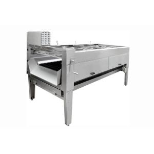Quality Automatic Fresh Ginger / Turmeric Cleaner Stainless Steel Fruit Washing Machine wholesale