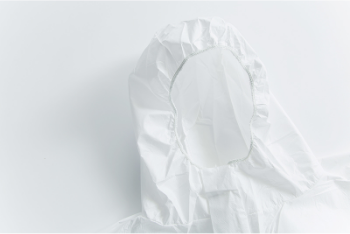 TUV Disposable Waterproof Coveralls , PP Medical Protective Clothing