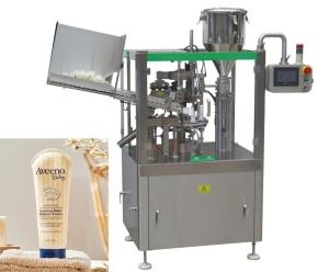Quality Cosmetic Shampoo Tube Filling Sealing Machine Plastic Compound Pipe 0.6 MPa wholesale