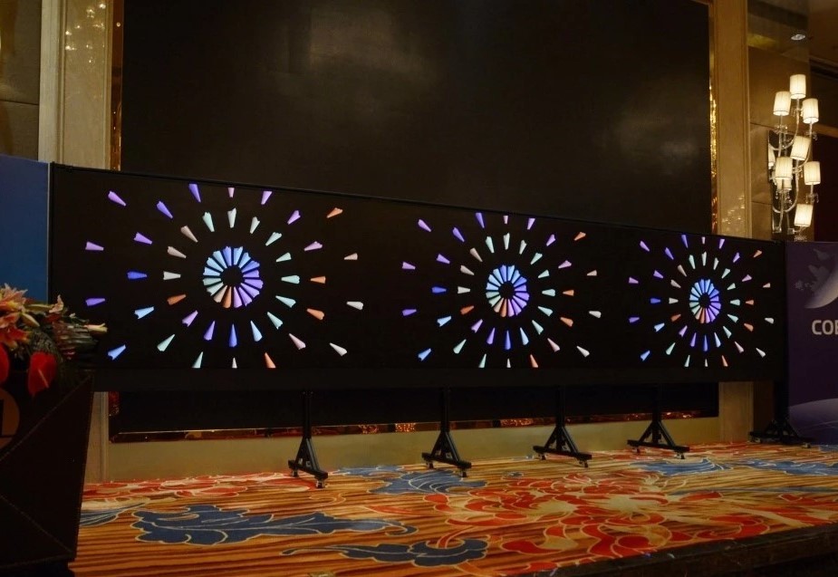 Customized Size 192x192mm P3 Indoor Led Screen Led Advertising Display Vivid Image