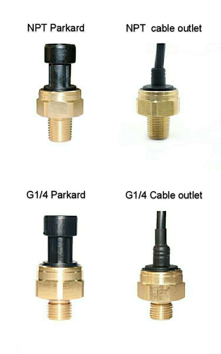 OEM ODM Electronic Water Pressure Sensor Transducer For Steam Liquid