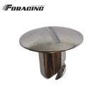 Universal Car Fitment 1" Large Head 7/16" x.500 Silver Aluminum Quarter Turn