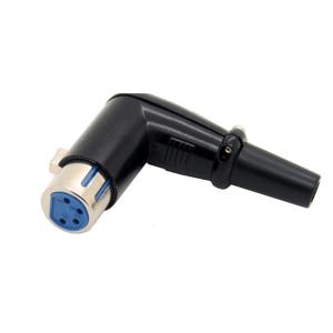 Quality 4pin female XLR right angle connectors wholesale