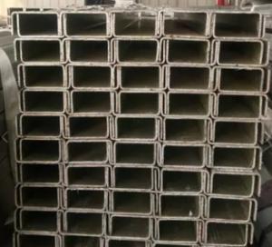 Quality Hot Rolled 4.5 - 12.5mm Thick Galvanized U Channel For Building Structure wholesale
