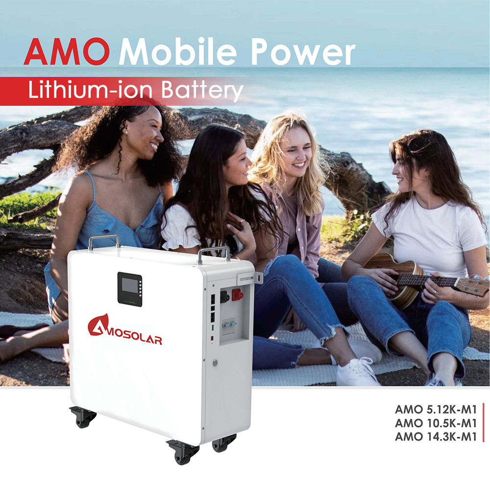 Solar Lifepo4 Energy Storage 51.2V 100Ah 200Ah Lithium Battery Pack for Home Appliances