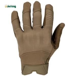 Quality Men Outdoor Tactical Gear Hard Knuckle Goat Skin With Neoprene Padding wholesale