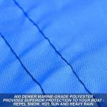 Marine Guard 600D Waterproof Boat Cover Heavy Duty Excellent UV Protection