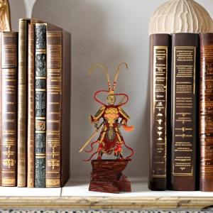 Quality Chinese Classical Novels' Sun Wukong Durable Metal Desktop Ornament for Anniversaries wholesale