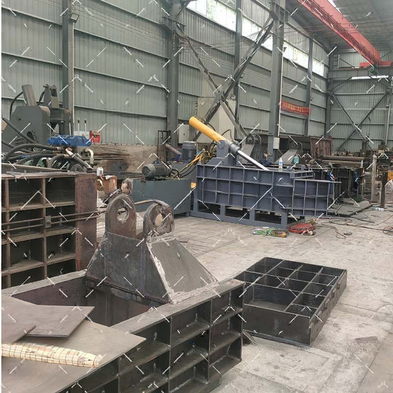 Compact Automatic Hydraulic Scrap Car Shredder Compress Baler Machine for Industrial