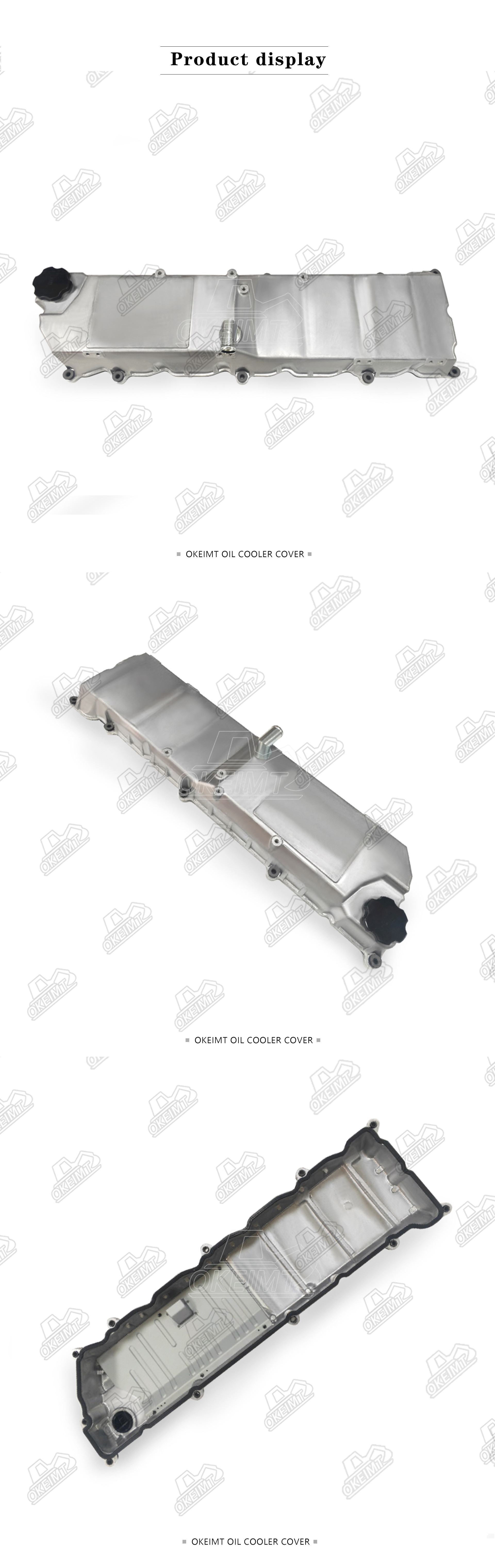 Powder Coated Engine Valve Cover For Isuzu 6HK1