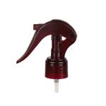 Wine Red Plastic Mini Trigger Sprayer 28/410 For Gardening House Cleaning