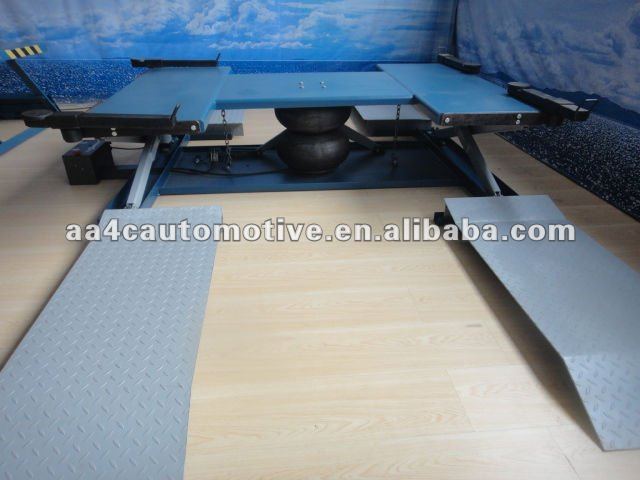 Airbag low profile rise scissor lift airbag lift