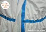 Long Term Resistant Surgical Protective Gown / Disposable Isolation Clothes