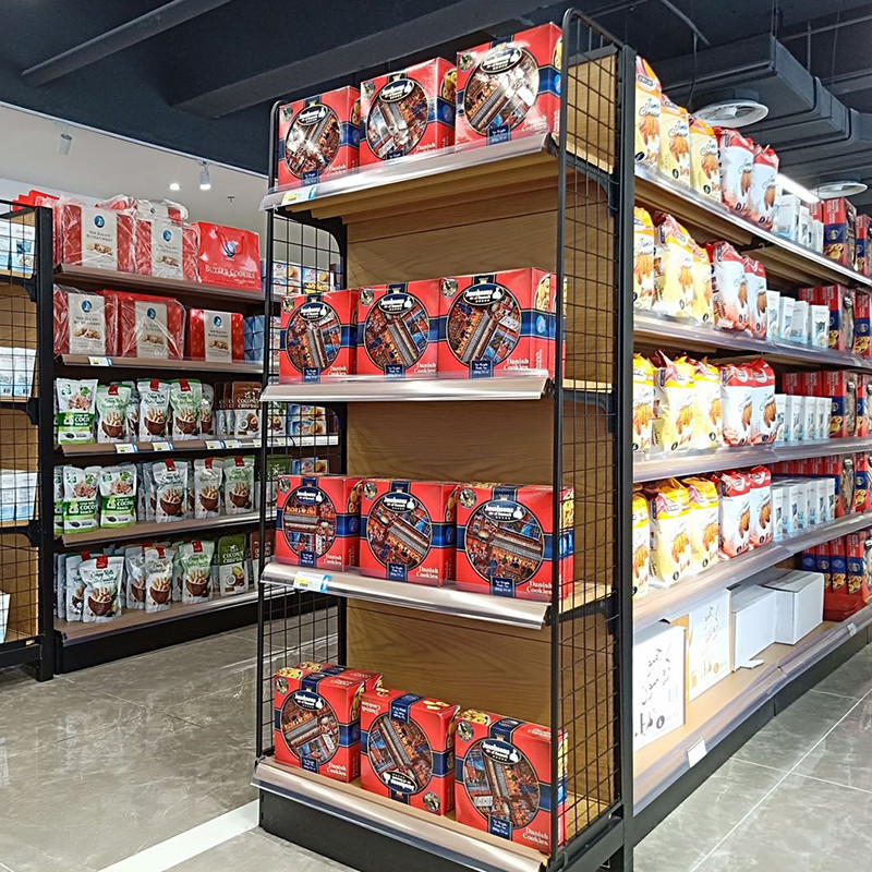 Supermarket Snacks Stores Supermarket Shelves Metal Q235 Steel