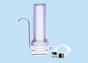 China Polypropylene Filter Cartridge Housing For Counter Top Water Filter 1/4 Inlet / Outlet ISO9001 on sale