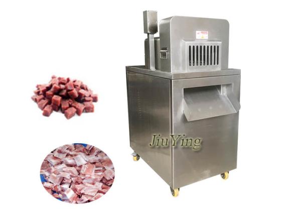Cheap 3KW  Meat Processing Machine Poultry Chicken Steak Cube Cutter for sale