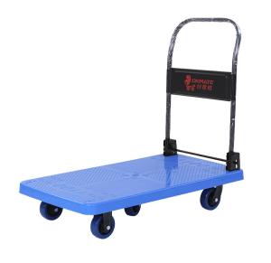 Quality 600KG Feet folding Foldable Hand Truck Trolley Polypropylene With 5 inch Wheels wholesale