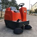 High Pressure Water Gun Street Sweeping Machine 48V Floor Sweeper Machine