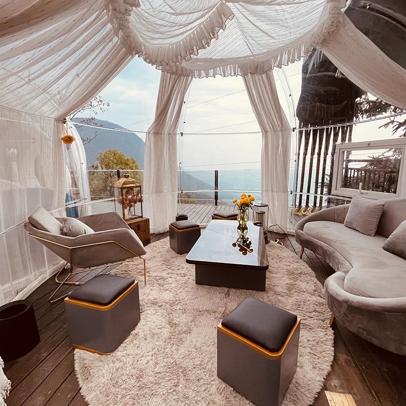 Contemporary Design 2024 Bubble House Outdoor Transparent Room Network Red Fourth Generation PC Starry Room Homestay