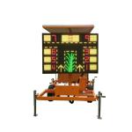 Truck Van Trailer VMS Road Signs Mobile LED Traffic Message Board