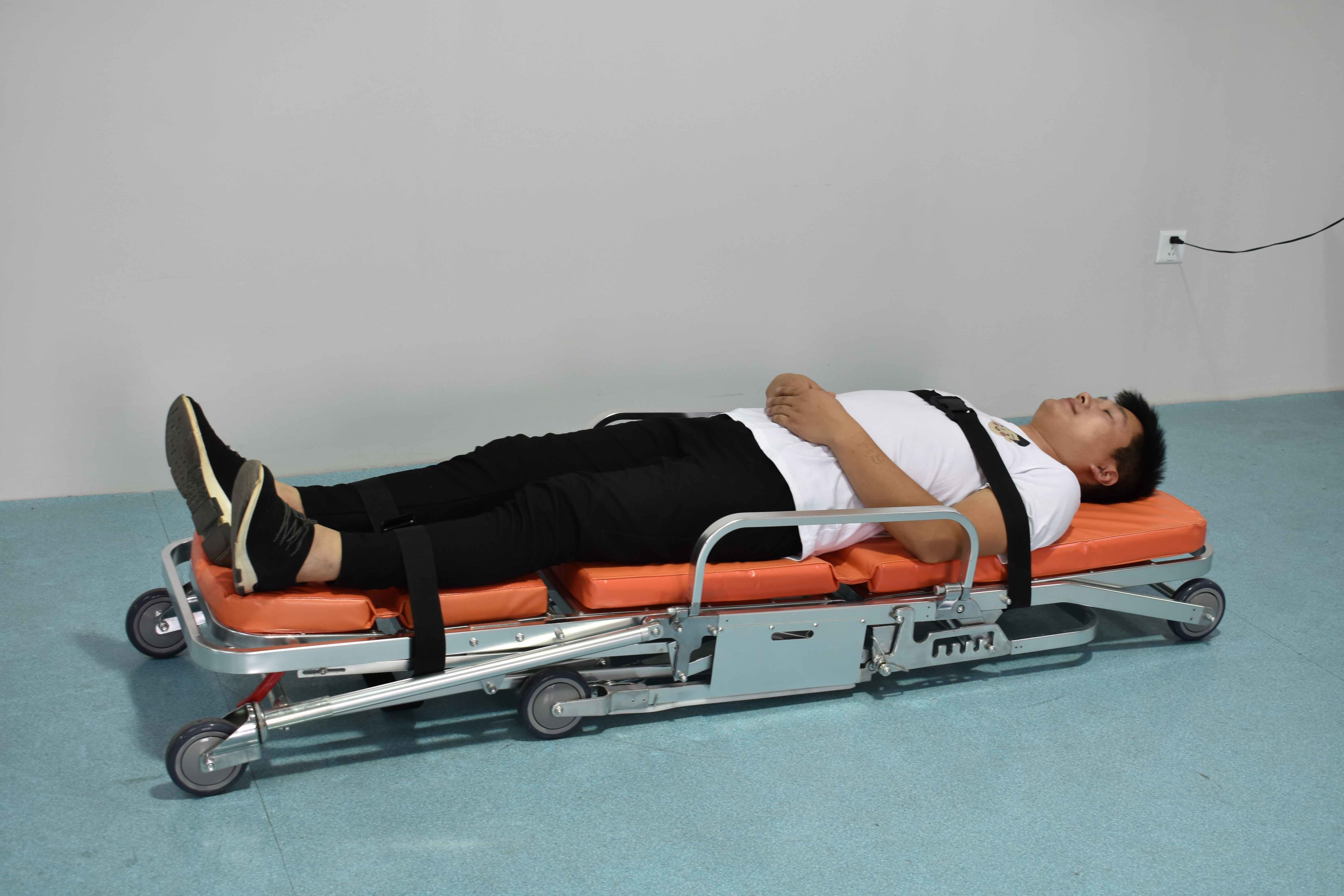 196CM Folding Ambulance Stretcher