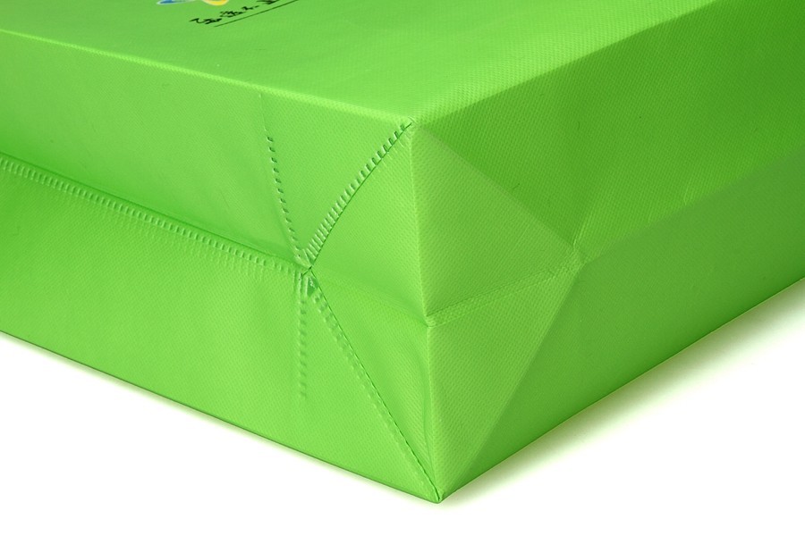 eco custom promotion laminated Low Price reusable non woven tote shopping bag