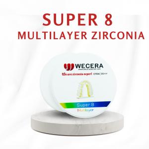Quality Fracture Toughness 5 MPa·m1/2 Zirconia Dental Blank Polished/Unpolished wholesale