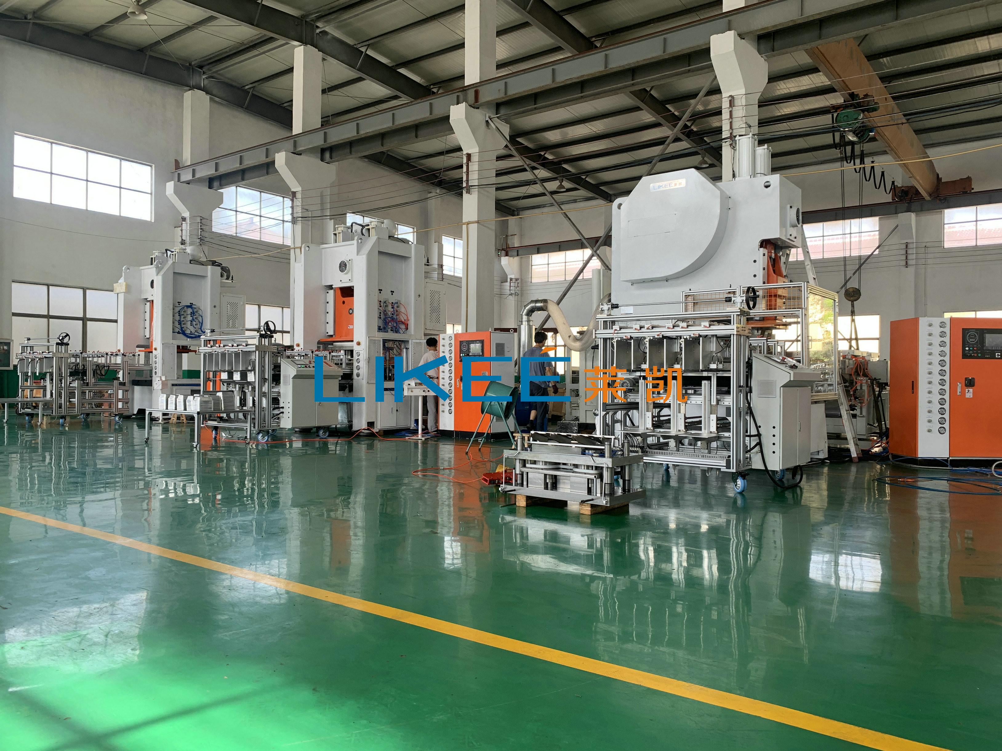 Fully Automated Aluminium Foil Container Production Line LK-T63