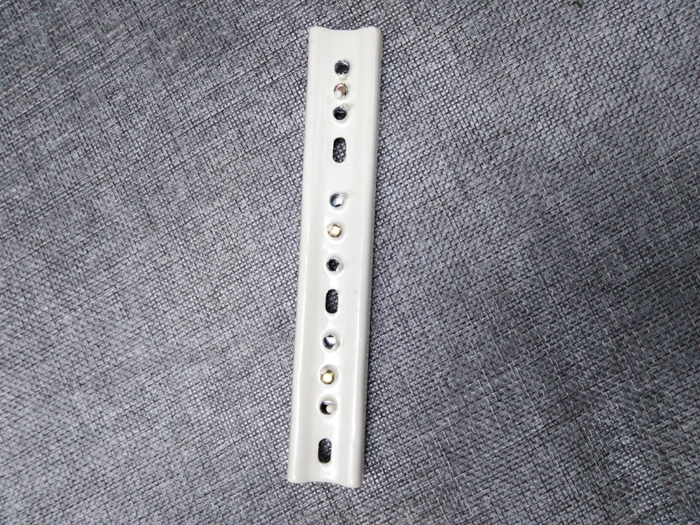 Boningsi Universal Ivory White Curtain Valance Rail Brackets