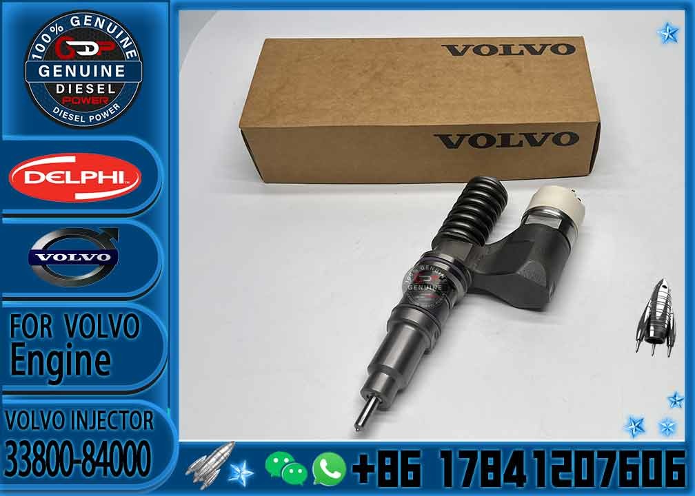 High Quality diesel Engine Parts common rail fuel injector 33800-84000 33800-84100