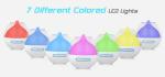 Nordic Design Essential Oil Aroma Diffuser With Colorful LED Lights