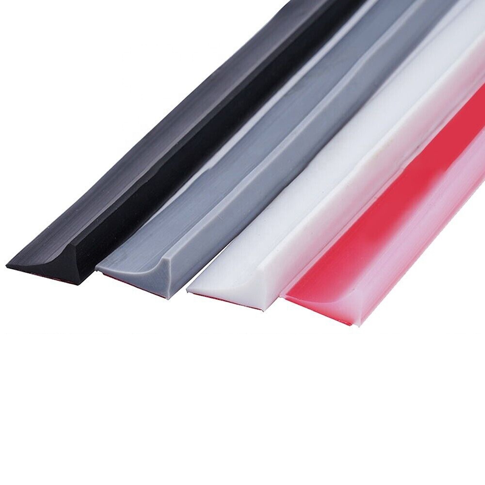 12mm or Customized PVC Water Stopper Flood Barrier for Home Bathroom Floor Protection