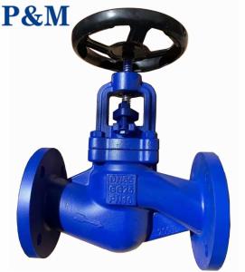 Quality DN50 PN16 GG25 flanged globe valve handwheel operation wholesale