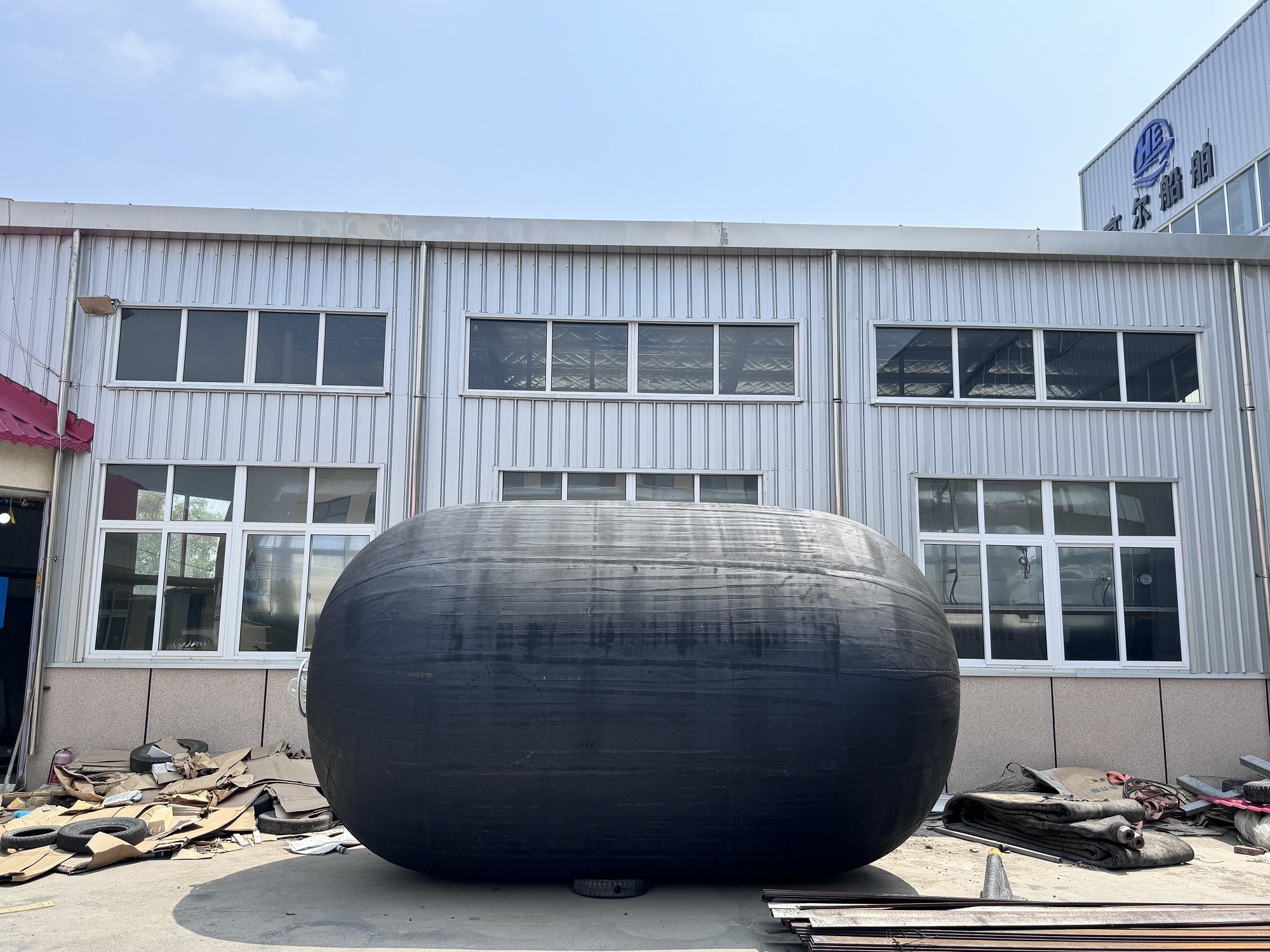 Ships Net / Sling Types Pneumatic Fender 50kpa / 80kpa Inflatable