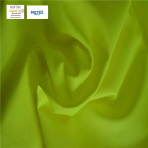 Quality Knitted Fluorescent Yellow Laminated High Visibility Fabric 280gsm wholesale