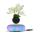 Christmas gift colorful led light change magnetic levitation flying air bonsai