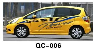 Quality Various Sizes Car Body Sticker QC-006A / Car Decoration wholesale