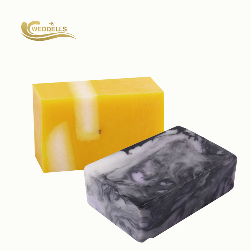 Nature Facial / Body Cleansing Bar Soap , Handmade Lemon Soap Shape Custom