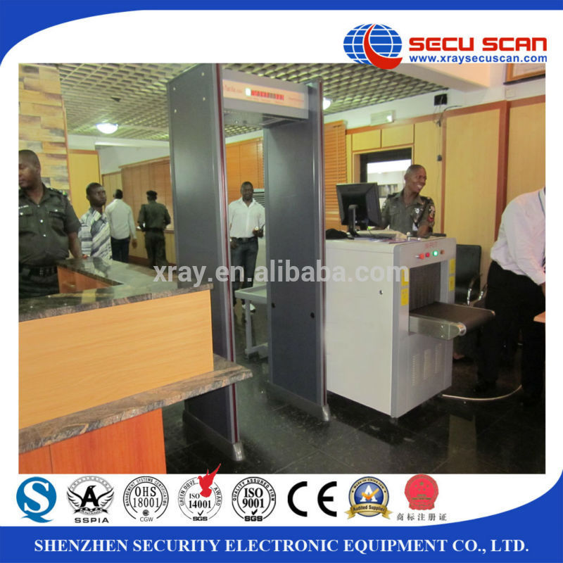 33 Zones Metal Detector Door By Wifi To Connect PC / Airport Door Frame Metal Detector