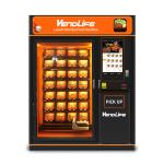 Multiusage Heated Food Vending Machine , 450kg coffee soup vending machine