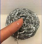 Recyclable Galvanised Stainless Steel Scrubbers More Durable Round Shape