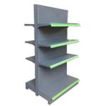 Display rack light duty display rack gondola pharmacy shelf