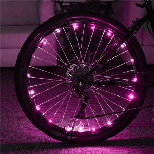 Quality 2m Multi-Color 3*AA Battery Operated LED Bicycle Wheel String Lights For Bike Decoraction wholesale