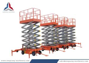 Quality China Professional 12m Mobile Scissor Lift Table for Warehouse wholesale