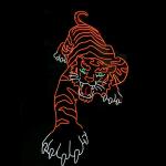 girls light sign drink corvette neon signs
