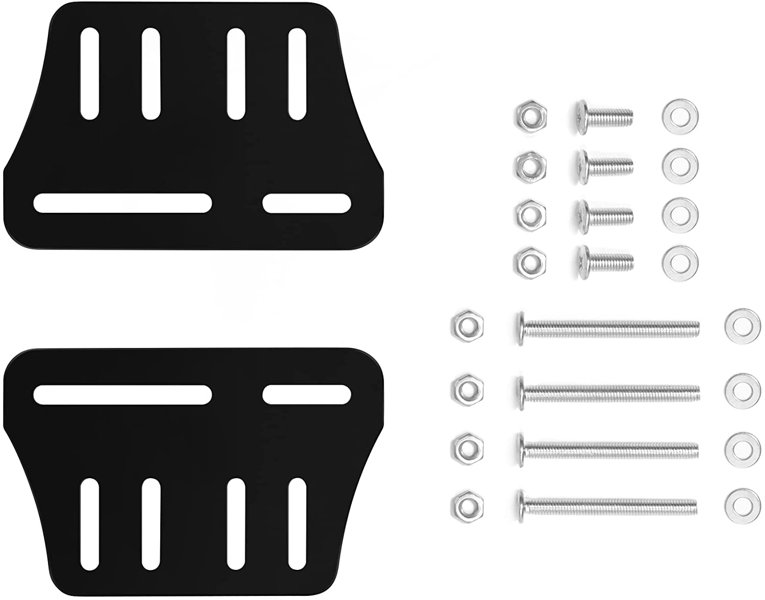 Bed Frame Footboard Extension Brackets Fit for Twin Full Queen or King Size Beds 0.2kg