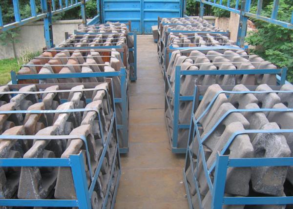 Cement Mill Wear Resistance Cast Iron Liner Plates For Conch Cement Group